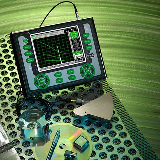DFX8 Ultrasonic Flaw Detector Thickness Gauge